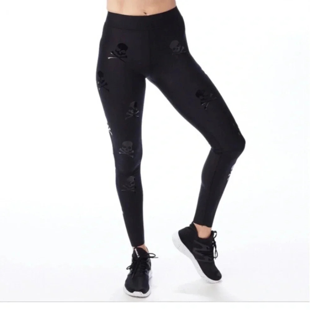 Ultracor x Soul Cycle Lux Skull Leggings